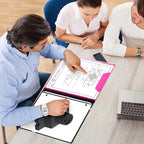 MAKHISTORY 1 Inch Telescoping 3 Ring Binder-4PCS, Flexible Binder - Image 6