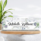 Personalized Name Plate for Desk, Custom Desk Name Plate, Acrylic Name Plate - Image 7