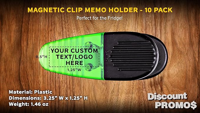 10 Magnetic Memo Holders Set - Image 4