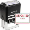 MaxMark Large Self-Inking Rubber Date Office Stamp by Maxmark