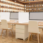 AMUSIGHT 2 Pack Acoustic Desk Dividers - Image 7