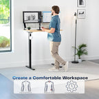 VIVO Electric 43 x 24 in Standing Desk, Memory Height Adjustment, 1B Series - Image 4