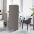 DECOLAB Standing Room Divider Panel, Portable Room Separation Partition by DECOLAB