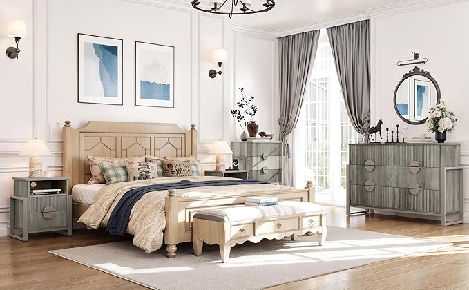 LGHM Fluted Dresser for Bedroom - Image 7