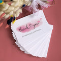 100 Thank You For Supporting My Small Business Cards, Elegant and Professional by CLEVERSIGNS