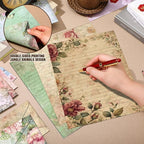 TaoBary 160 Pcs Stationery Paper Set 50 Double Sided Stationery Papers - Image 3