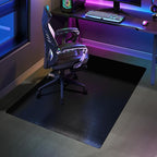 SALLOUS Chair Mat for Carpet, Heavy Duty Vinyl Floor Mat by SALLOUS