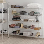 Regal Altair 21" Deep x 72" Wide x 64" Height Wire Shelving Kit | 5-Tier | NSF - Image 7