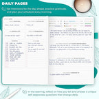 Clever Fox Self-Care Journal – Daily Reflection Notebook – Mental Health & - Image 4