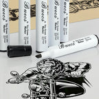 Buecs Black Dry Erase Markers, Chisel tip, Dry-Erase Boards, School Office - Image 2