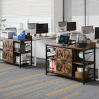AesthLife 44" File Cabinet for Home Office, Wood Filing Credenza - Image 8