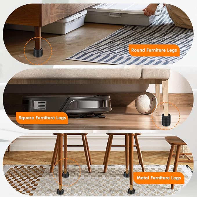 Furniture Risers Bed Risers Heavy Duty 1 inch, 2 inch, 3 inch, 4 inch Round - Image 5