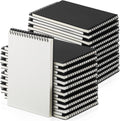 Engrowtic 48 Pack Graph Paper Spiral Notepad A5 Top Wirebound Notepad Grid