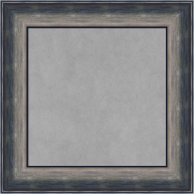 Amanti Art Silver Framed Magnetic Board 22x22 Small Vision Board by AmantiArt