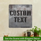 Custom Sign, Custom Street Sign, 11 Font Colors, 13 Font Styles, 4 Hole Options - Image 4