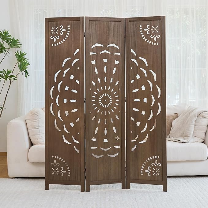 66.9Inch Wooden Room Partition - Image 8