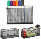 Neudeco Locker Shelf Organizer, Magnetic Pencil Holder, Metal Storage Basket - Image 2