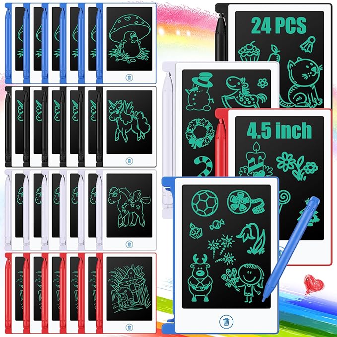 Zhehao 24 Pack LCD Mini Writing Tablet by Zhehao
