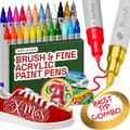 ARTISTRO 24 Acrylic Paint Markers by ARTISTRO