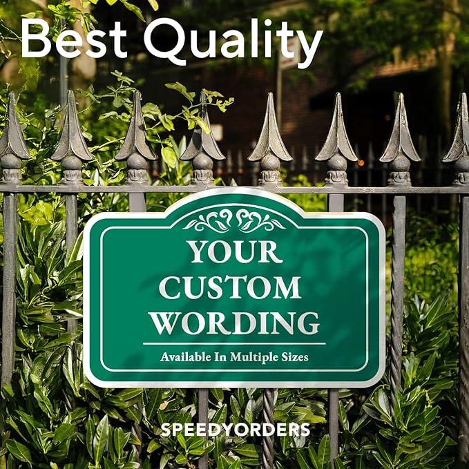 Custom Aluminum Outdoor Sign - Image 7