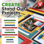 Hygloss Small Colored Poster Board 4x11 - Image 4