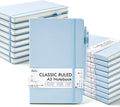 feela 18 Pack Journal Notebook for Work, Business Notebook Bulk Hardcover Lined