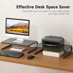 suptek Monitor Stand Riser for Computer, Notebook and All Flat Screen Display - Image 5