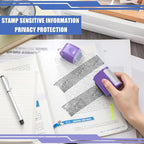 Nezyo 2 Pack Identity Protection Roller Stamp Identity Theft, Confidential - Image 6