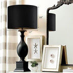 GO&SO Black Velvet Lamp Shades - Image 4