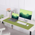 Leather Desk pad Protector, Large Desk mat - Image 6