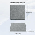 Amantech 12 Pack Acoustic Panels Self Adhesive Sound Proof Foam, High Density - Image 6