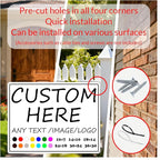 Custom Sign for Business-18×14inches-Indoor/Outdoor use, Weatherproof, 0.04 - Image 4
