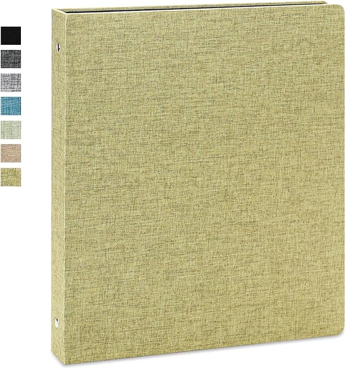 Vienrose 3 Ring Binder 1 Inch Round Rings by Vienrose