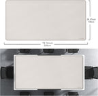 CENNBIE MAX200 78.7" x 39.4" Leather Desk Mat, Extra Large Desk Pad Blotter - Image 2