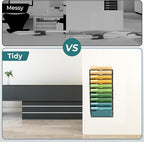 SUPEASY Wall File Organizer Mesh Office Mail Holder, Hanging Wall Organizer - Image 5