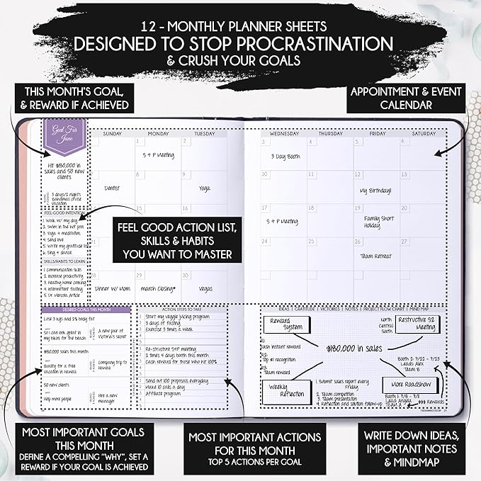 Law of Attraction Planner 2026 Deluxe - Image 5