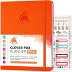 Clever Fox Planner PRO – Weekly & Monthly Life Planner to Increase Productivity by CleverFox