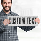 Custom Sign, Custom Street Sign, 11 Font Colors, 13 Font Styles, 4 Hole Options - Image 2