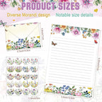 TaoBary 160 Pcs Stationery Paper Set 50 Double Sided Stationery Papers - Image 3