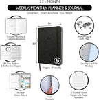 Life & Goal Planner – Undated Daily, Weekly & Monthly Organizer - Image 2