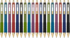 Linbsunne Ballpoint Pens Black Medium Point 1mm Pen by Linbsunne