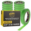 Dura-Gold Green Automotive Masking Tape 3/4 Inch, Case of 48 Rolls by Dura-Gold