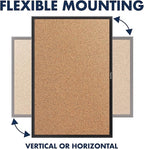 Quartet Cork Board, Bulletin Board - Image 8