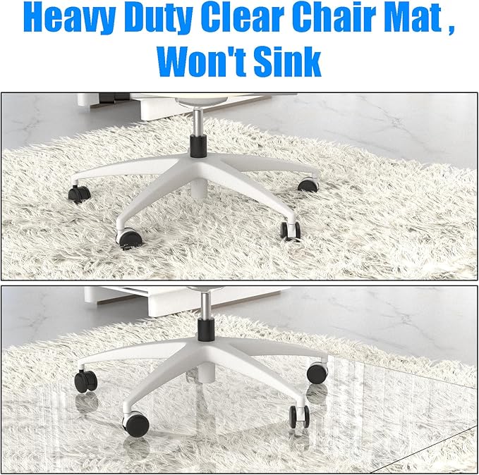 Placoot 48" x 36" Office Chair Mat - Image 4