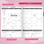 Clever Fox Planner – Undated Weekly & Monthly Planner - Image 4