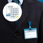 2 Pack of Visitor Badges Log - Image 7