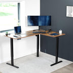 VIVO Electric Corner 63 x 47 inch L-Shaped Standing Desk, Memory Height - Image 8