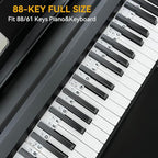 BEATBIT Piano Notes Guide for Beginner, Removable Piano Keyboard Note Labels - Image 3