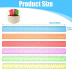 120 Pack 12 Inch Plastic Rulers Bulk - Image 2