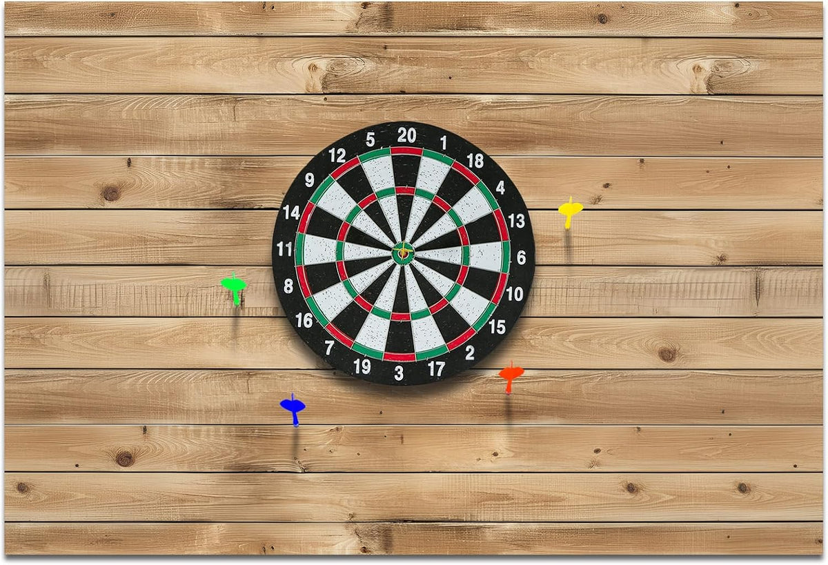 Hahafelt Felt Dart Board Wall Protectors, Cork Backboard Alternative